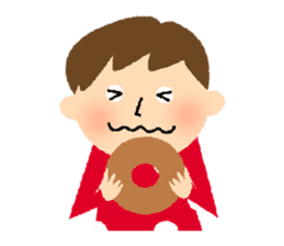 Stripe Girl & Dot Boy sticker #382777