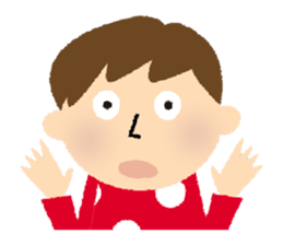 Stripe Girl & Dot Boy sticker #382781