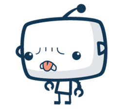 TV robi sticker #383106