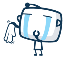 TV robi sticker #383108