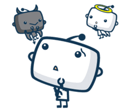 TV robi sticker #383109