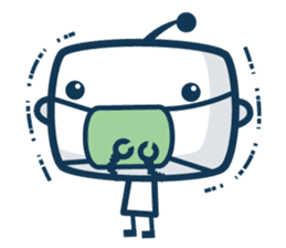 TV robi sticker #383111