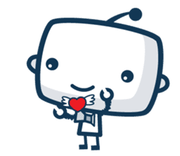 TV robi sticker #383113