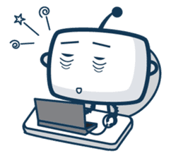 TV robi sticker #383115