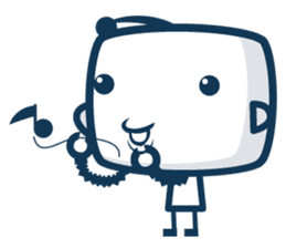 TV robi sticker #383121