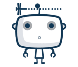 TV robi sticker #383123