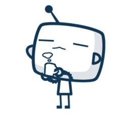 TV robi sticker #383124