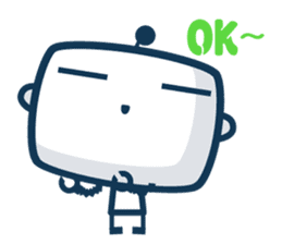 TV robi sticker #383125