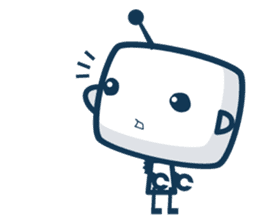 TV robi sticker #383137