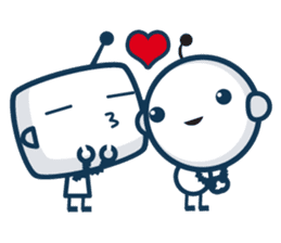 TV robi sticker #383139