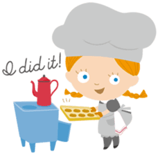 Petit Chou et Creme sticker #383187
