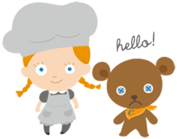 Petit Chou et Creme sticker #383188