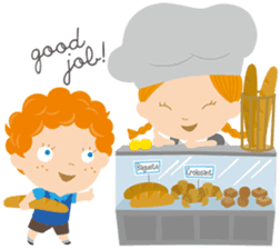 Petit Chou et Creme sticker #383190