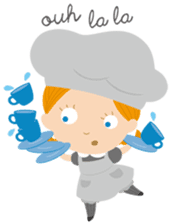 Petit Chou et Creme sticker #383195