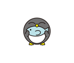 circle face 15 penguin part 2 sticker #383348