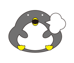 circle face 15 penguin part 2 sticker #383349