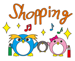 circle face 15 penguin part 2 sticker #383354