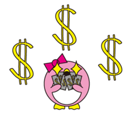 circle face 15 penguin part 2 sticker #383356