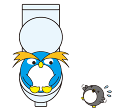 circle face 15 penguin part 2 sticker #383359