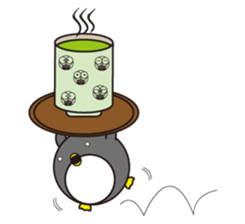 circle face 15 penguin part 2 sticker #383360