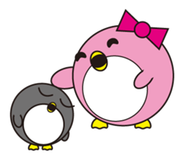 circle face 15 penguin part 2 sticker #383361