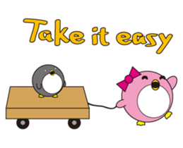 circle face 15 penguin part 2 sticker #383362