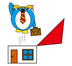 circle face 15 penguin part 2 sticker #383366