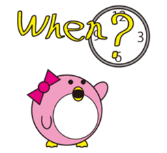 circle face 15 penguin part 2 sticker #383373