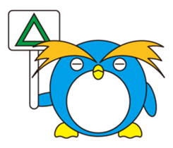 circle face 15 penguin part 2 sticker #383382