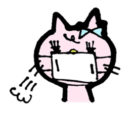 I will produce a cute girlfriend. sticker #383579