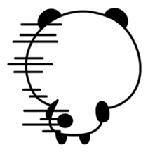 Pan-Pan Panda sticker #384648