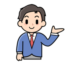 Mundane office worker sticker #384665