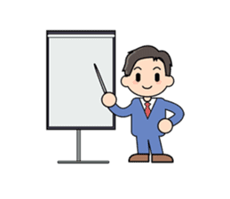 Mundane office worker sticker #384695