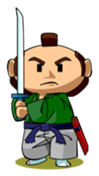 Samurai friends sticker #385107