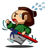 Samurai friends sticker #385113