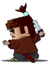 Samurai friends sticker #385119