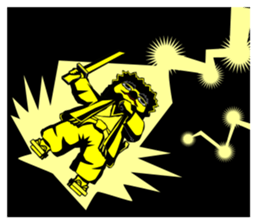 Samurai friends sticker #385122