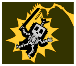 Samurai friends sticker #385123