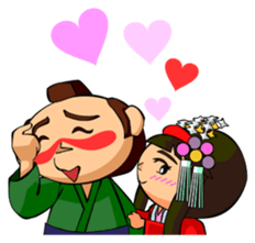 Samurai friends sticker #385137