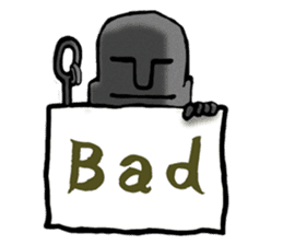 Negative men sticker #385184