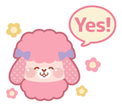 Marchen poodle sticker #385269