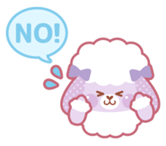 Marchen poodle sticker #385270