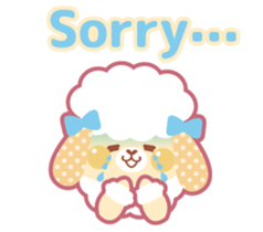 Marchen poodle sticker #385271