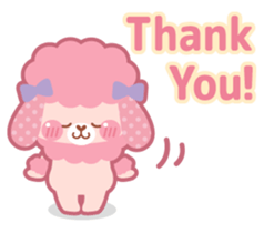 Marchen poodle sticker #385272