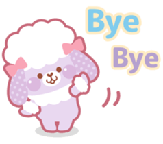 Marchen poodle sticker #385274