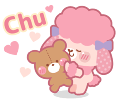 Marchen poodle sticker #385278