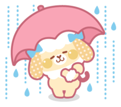 Marchen poodle sticker #385288