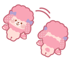 Marchen poodle sticker #385295