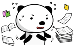 Funny Panda and Friend sticker #385367