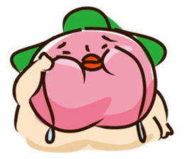 a sumomo wrestler sticker #385469